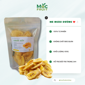 Chuối sấy Mộc Fruit