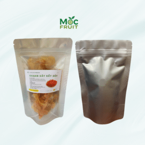 Chanh Dây Sấy Dẻo Mộc Fruit mặt sau