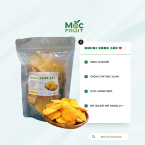Khoai vàng sấy mật ong Mộc Fruit
