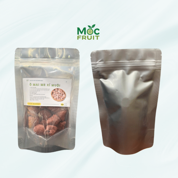 Ô Mai Me Xí Muội Mộc Fruit mặt sau