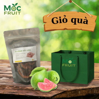 Giỏ quà ổi hồng sấy dẻo