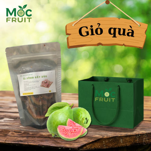Giỏ quà ổi hồng sấy dẻo