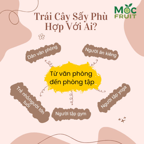 Trái cây sấy phù hợp với ai?