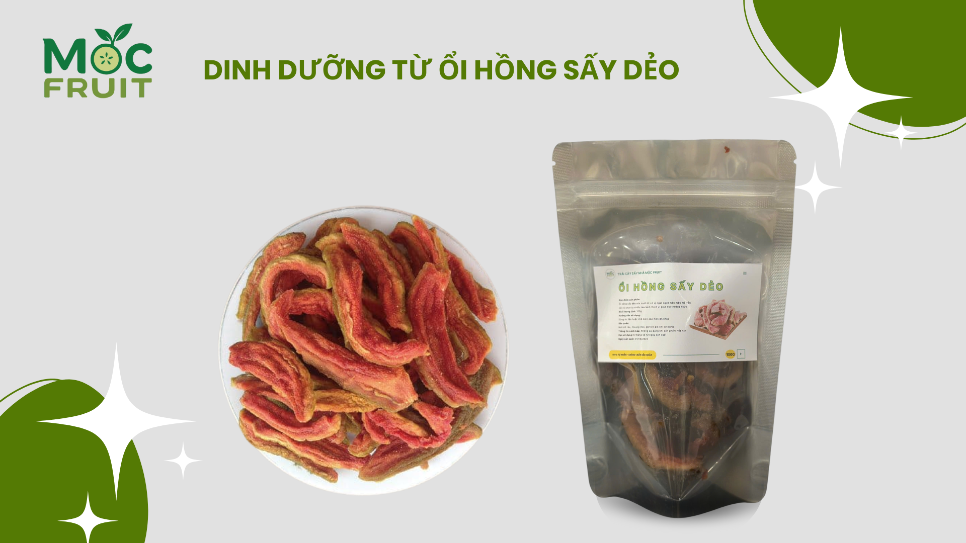 Dinh dưỡng từ ổi hồng sấy