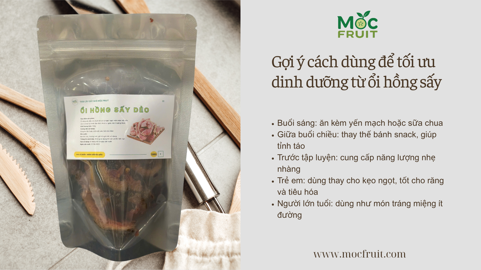 Gợi ý cách dùng để tối ưu dinh dưỡng từ ổi hồng sấy