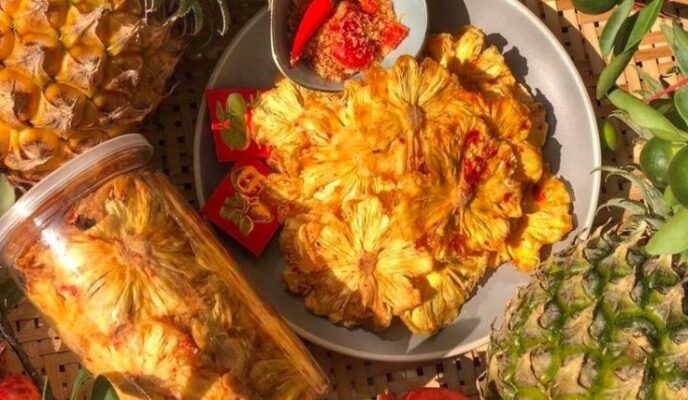 thơm sấy muối ớt